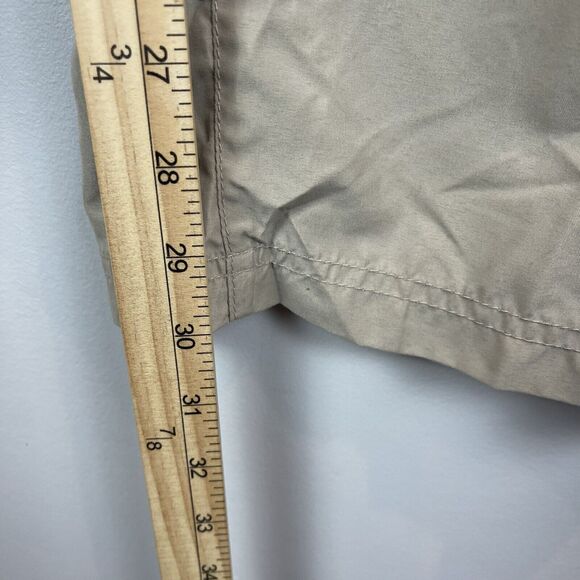 Vintage Lost Enterprises Mens Pants 29x30 Tan Cargo Convertible Skater Baggy Y2k - Picture 12 of 12